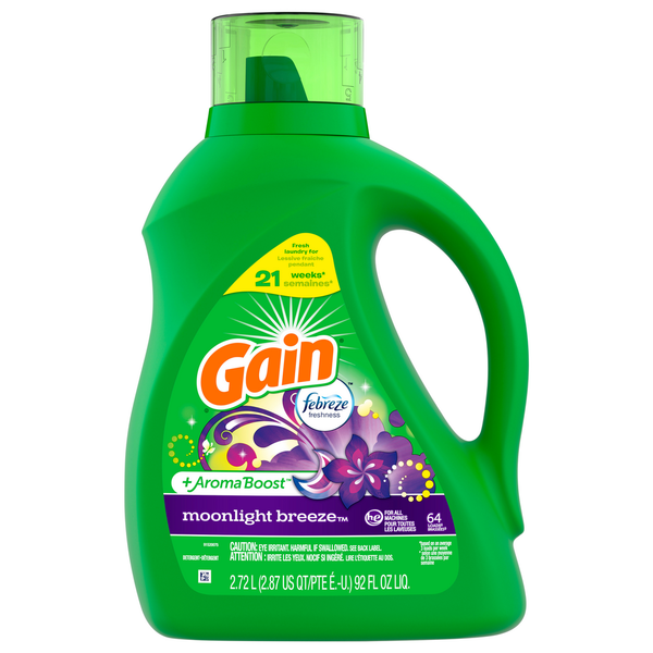 Laundry Gain Detergent, Moonlight Breeze hero