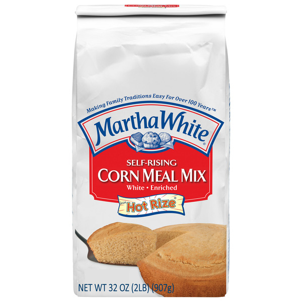 Baking Ingredients Martha White Self Rising Corn Meal Mix With Hot Rize hero