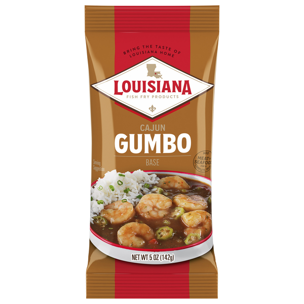 Grains, Rice & Dried Goods Louisiana Fish Fry Products Gumbo Base, Cajun hero