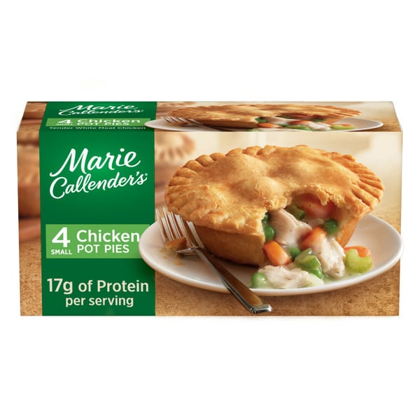 Frozen Meals Marie Callender's Chicken Pot Pie Frozen Dinner hero