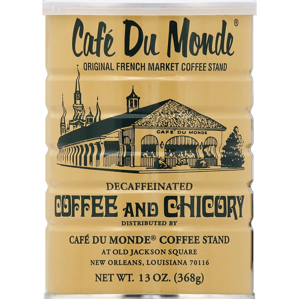 Coffee Cafe Du Monde Coffee and Chicory, Decaffeinated hero