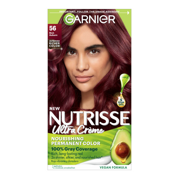 Hair Care Garnier Nourishing Hair Color Creme, 56 Medium Reddish Brown (Sangria) hero