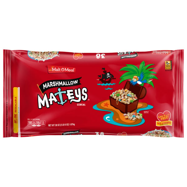 Cereal Malt-O-Meal Marshmallow Mateys  Breakfast Cereal with Marshmallow Bits hero