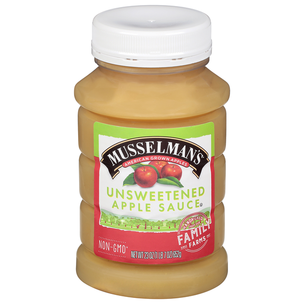 Canned/Jarred Fruits Musselman's Apple Sauce, Unsweetened hero