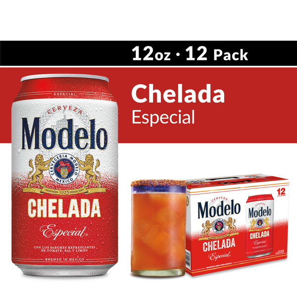 Modelo Chelada Especial Mexican Import Flavored Beer Cans hero