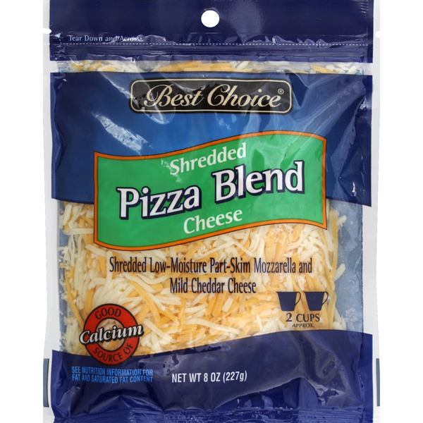 Packaged Cheese Best Choice Shredded Cheese, Pizza Blend hero