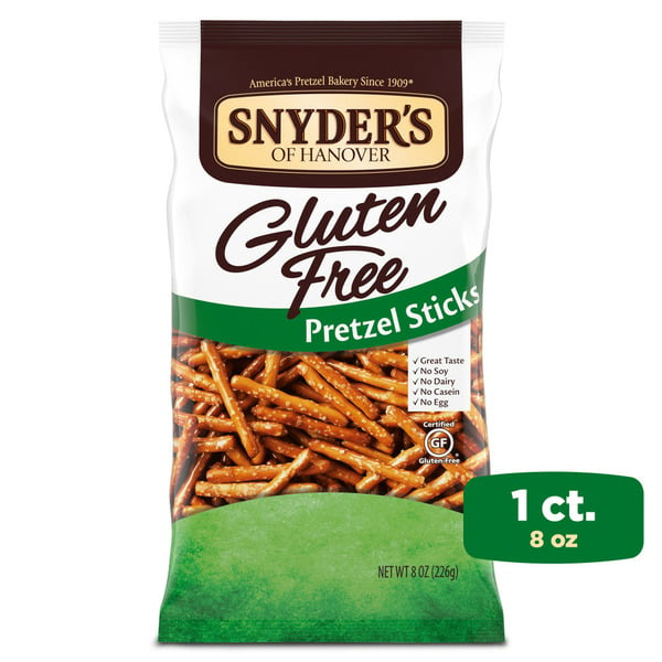 Chips & Pretzels Snyder's of Hanover Gluten Free Pretzel Sticks hero