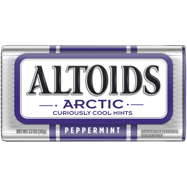 Grab and Go / Checkout Area Altoids Arctic Peppermint Sugar Free Breath Mints Single Pack hero