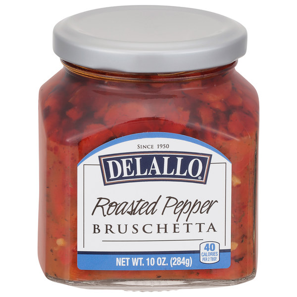 Pickled Goods & Olives DeLallo Roasted Pepper, Bruschetta hero