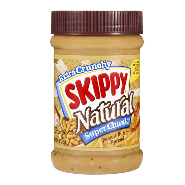 Spreads SKIPPY Super Chunk Natural Peanut Butter Spread hero