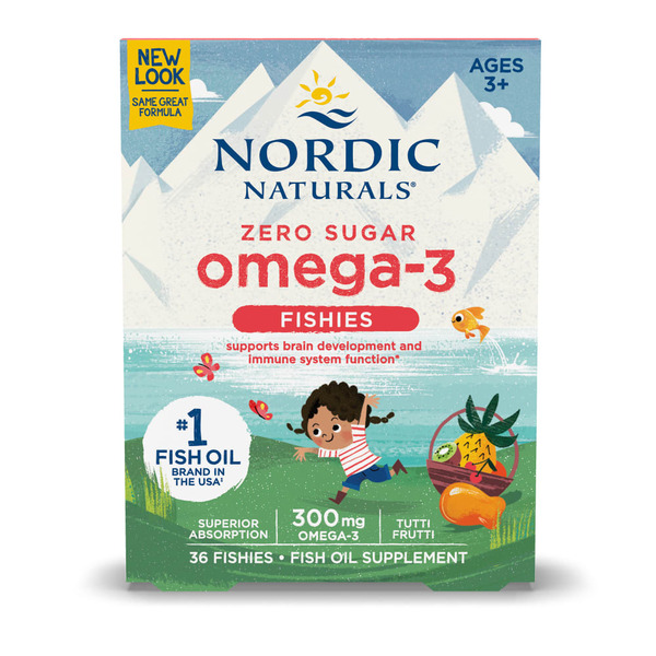 Vitamins & Minerals Nordic Naturals Nordic Omega3 Fishies Chewables hero