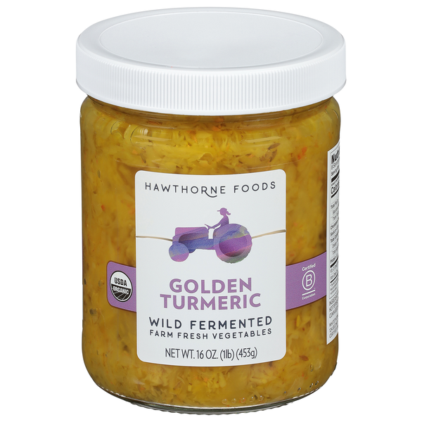 Pickled Goods & Olives Hawthorne Foods Sauerkraut, Golden Turmeric hero