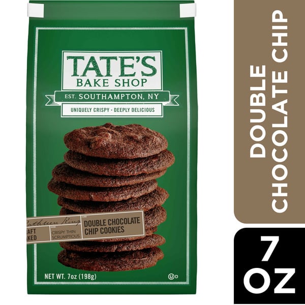 Cookies & Cakes Tate's Bake Shop Double Chocolate Chip Cookies hero