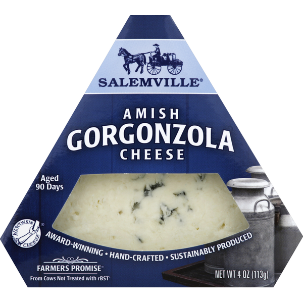 Specialty Cheeses Salemville Cheese, Amish Gorgonzola hero