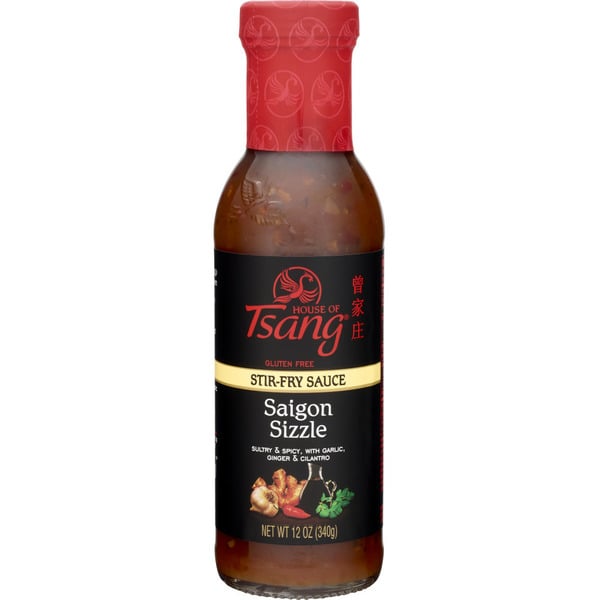 Asian Foods House of Tsang Saigon Sizzle Stir Fry Sauce hero