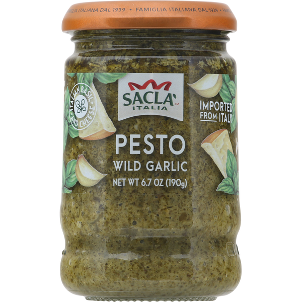 Books Sacla Italia Pesto, Wild Garlic hero