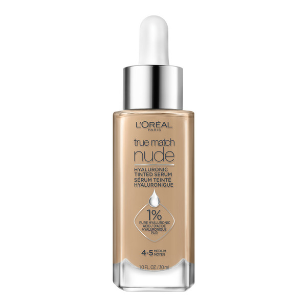 Skin Care L'Oreal Hyaluronic Tinted Serum Foundation Makeup, Medium 4-5 hero