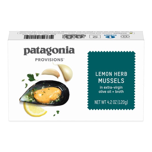 Frozen Meals Patagonia Provisions Lemon Herb Mussels hero