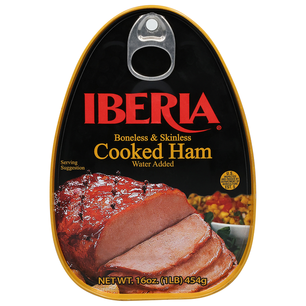 Cold Cuts Iberia Cooked Ham, Boneless & Skinless hero