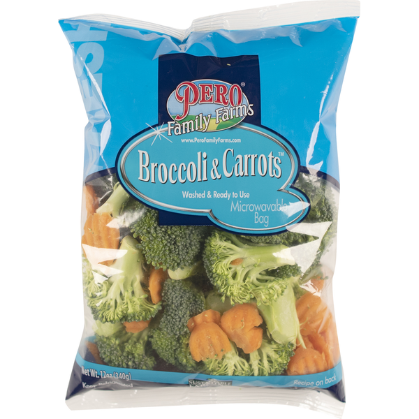 Pero Family Farms Broccoli & Carrots hero