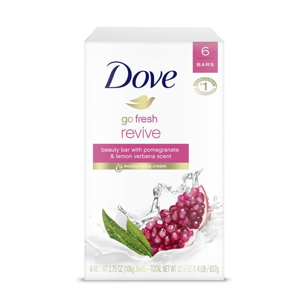 Body Lotions & Soap Dove Beauty Bar Pomegranate And Lemon Verbena hero