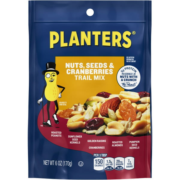 Trail Mix & Snack Mix Planters Nuts, Seeds & Cranberries Trail Mix hero