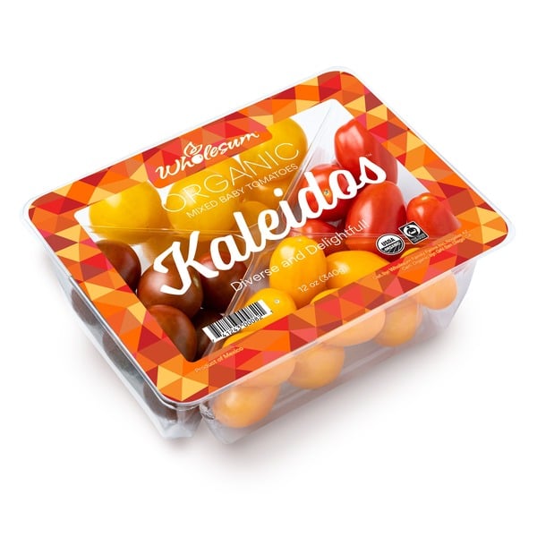 Packaged Vegetables & Fruits Wholesum Kaleidos Organic Mixed Baby Tomatoes hero