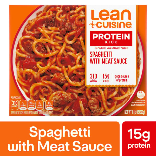 Walgreens Lean Cuisine Spaghetti with Meat Sauce with Mushrooms and ...