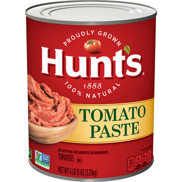 Canned & Jarred Vegetables Hunt's Tomato Paste hero