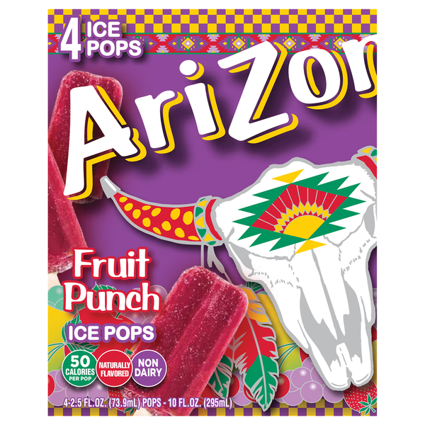 AriZona Ice Pops, Fruit Punch hero