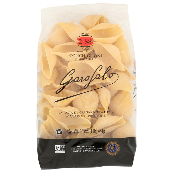 Garofalo Pasta Conchiglioni Jumbo hero