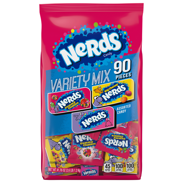 NERDS Candy, Assorted, Variety Mix hero