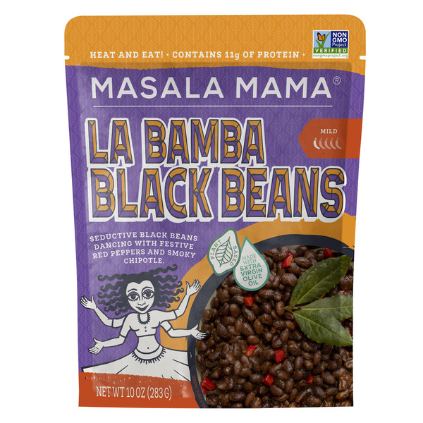 Masala Mama La Bamba Black Beans, Heat and Eat Pouch hero