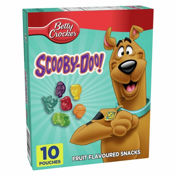 Fruit & Vegetable Snacks Betty Crocker Gluten Free Scooby-Doo Fruit Flavoured Snacks hero