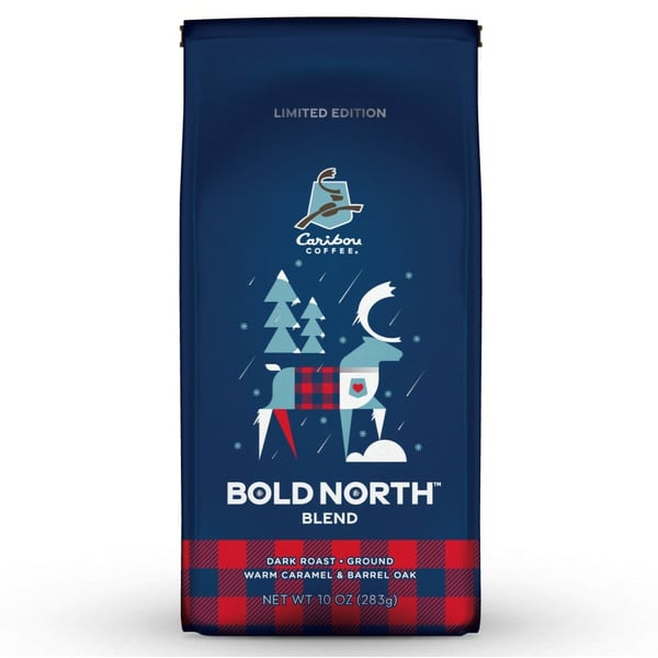 Coffee Caribou Coffee Bold North, Medium Roast Ground Coffee, Bag hero