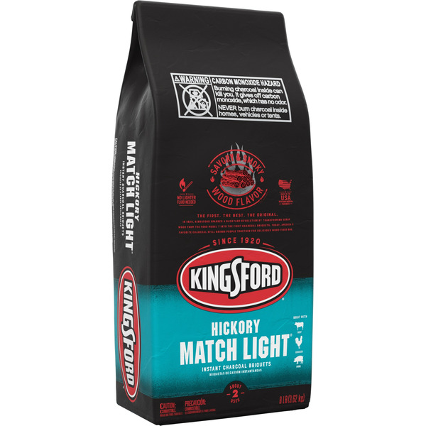 More Household Kingsford Match Light Instant Charcoal Briquettes with Hickory, s hero