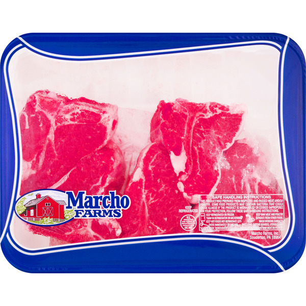 Fresh Beef, Lamb, Veal Marcho Farms Veal Chuck Chop hero