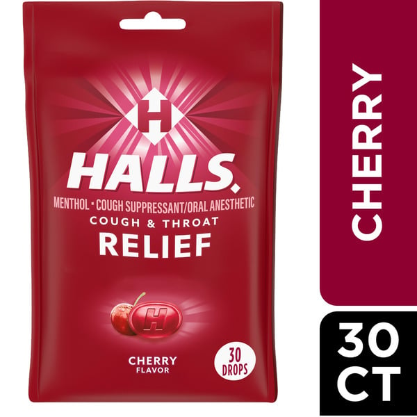 Cough & Cold Medicine Halls Relief Cherry hero