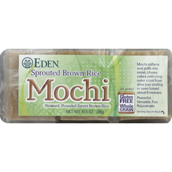 Grains, Rice & Dried Goods Eden Foods Mochi, Sprouted Brown Rice hero