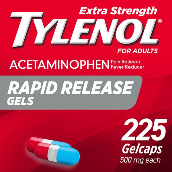 Muscles, Joints & Pain Relief TYLENOL Extra Strength Acetaminophen Rapid Release Gels hero