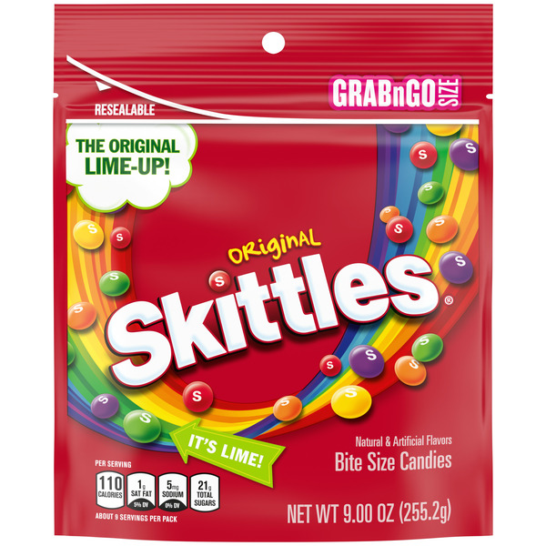 Candy & Chocolate Skittles Original Chewy Candy Grab N Go hero