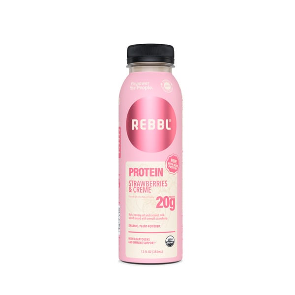 Energy & Sports Drinks REBBL Protein Strawberries & Cream hero