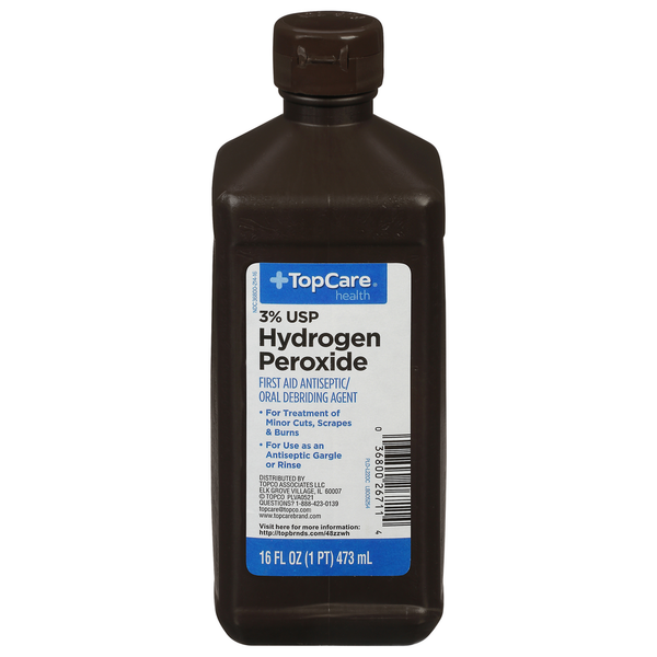 First Aid TopCare Hydrogen Peroxide, 3% USP hero