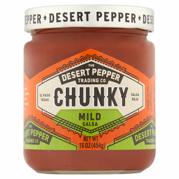 Condiments The Desert Pepper Trading Co. Chunky Mild Salsa Salsa hero