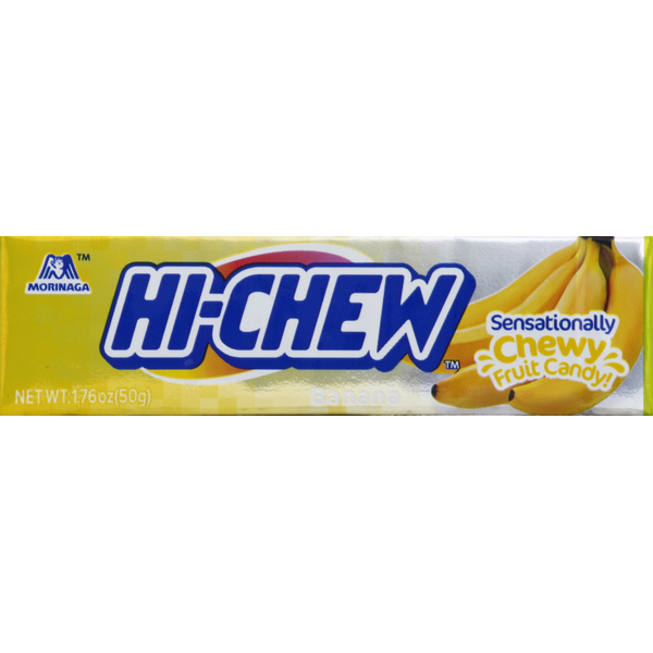 Candy & Chocolate Hi-Chew Fruit Candy, Chewy, Banana hero