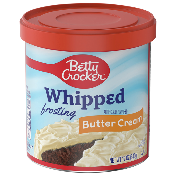 Baking Supplies & Decor Betty Crocker Frosting, Whipped, Butter Cream hero