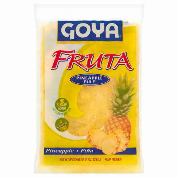 Canned Fruit & Applesauce Goya Fruta Fruta Pineapple Pulp hero