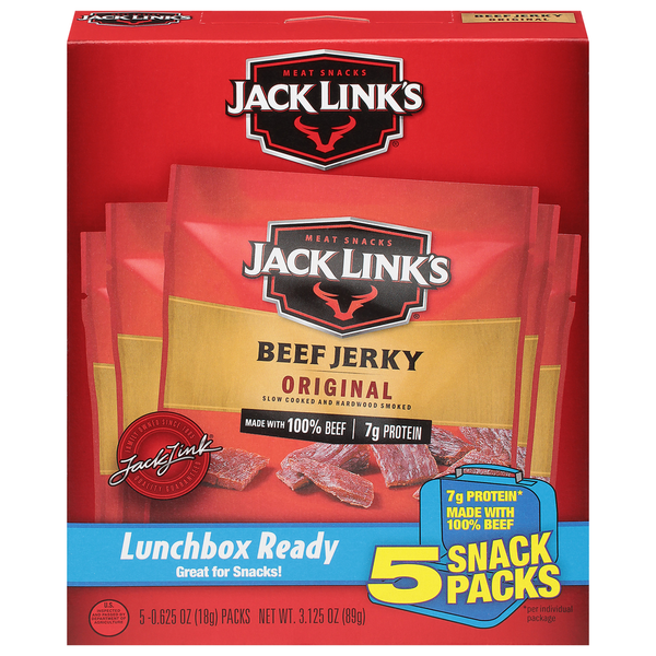 Popcorn & Jerky Jack Link's Beef Jerky, Original hero