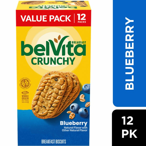 Bakery Desserts belVita Breakfast Blueberry Breakfast Biscuits hero