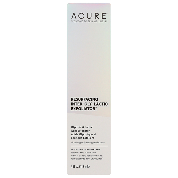 Body Lotions & Soap ACURE Resurfacing Inter-Gly-Lactic Exfoliator hero